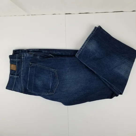 DKNY Bleecker Straight dark wash mens jeans 38x30 - Picture 2 of 8